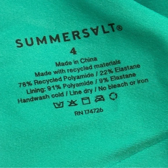 Summersalt the Side Stroke One-Shoulder Swimsuit - Picture 7 of 7